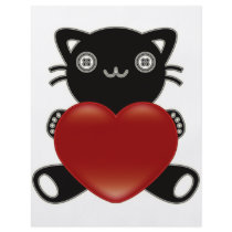 The stuffed toy of the cat full color flyer