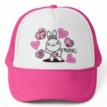 The stuffed toy of the rabbit hats by auraclover The stuffed toy of the rabbit hats