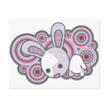 The stuffed toy of the rabbit The stuffed toy of the rabbit
