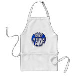 The Stupid, It Burns! Blue Jewel Aprons