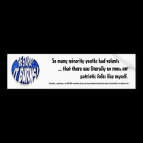 The Stupid, It Burns! Blue Jewel bumper stickers