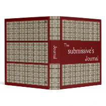 The submissive's Journal 3 Ring Binders