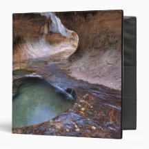 The Subway along the Left Fork of the Virgin 2 Vinyl Binders
