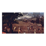 The Summer  By Nicolas Poussin (Best Quality) Photo Card Template