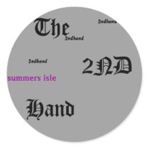 The, summers isle , 2ndhand, 2ndhand, 2ndhand, ... stickers by the2ndhand The, summers isle , 2ndhand, 2ndhand, 2ndhand, ... stickers
