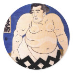 The Sumo Wrestler by Kuniyoshi Utagawa stickers