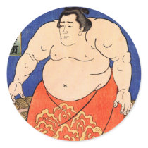 The Sumo Wrestler, Kuniyoshi Utagawa Stickers