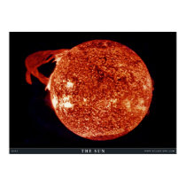 The Sun - Colossal Solar Prominence posters