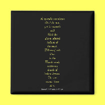 "The Sun God"  Poem Magnet