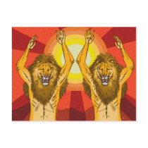 The Sun God postcard by we_the_animals The Sun God postcard