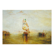 The Sun of Venice Going to Sea by Joseph Turner Invite