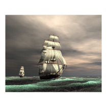 The sun on the Sails posters