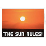 The Sun Rules! 2 Card