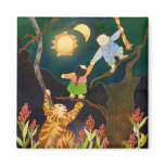 The Sun &amp; The Moon: Korean Folk Tale Magnet