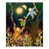 The Sun & The Moon: Korean Folk Tale Poster print