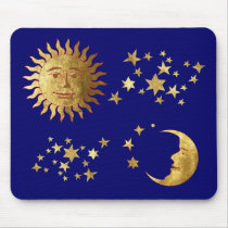 The Sun, the Stars, the Moon mousepads by artogram The Sun, the Stars, the Moon mousepads