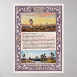 The Sunday at Home Psalm 23 King James' Version Poster