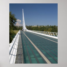 The Sundial Bridge at Turtle Bay Posters