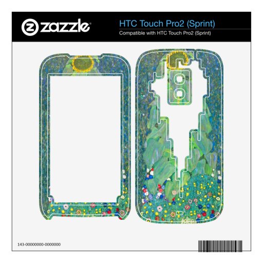 The Sunflower by Gustav Klimt HTC Touch Pro2 Skin