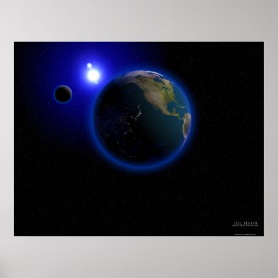 The Suns Cooling Poster by 3dartwork