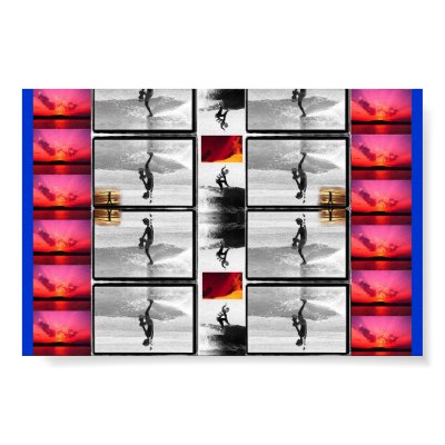 The Sunset Surfer Poster by Stoke_skimboards