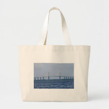 The Sunshine Skyway Bridge Canvas Bag