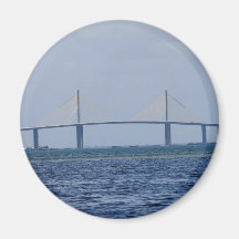The Sunshine Skyway Bridge Magnets