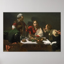 The Supper at Emmaus, 1601 Print
