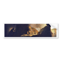 The Supper At Emmaus. By Rembrandt Van Rijn Bumper Stickers