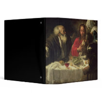 The Supper at Emmaus, c.1614-21 Vinyl Binder