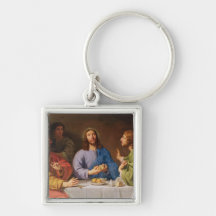 The Supper at Emmaus Keychains