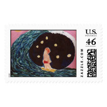 "The Surfer" postage