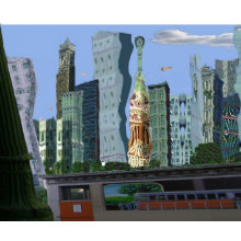 The Surreal Sity mousepad