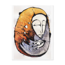 artsprojekt, face, watercolor, ink, suspicious, doubt, art, postcards, original, prints, peradventure, lateralization of brain function, irresolution, inference, fine art, reason, commercial art, Oxford English Dictionary, artificial flower, beliefs, indecisiveness, psychology, cognitive state, writing ink, Gerald Holton, mental reservation, Yehuda Elkana, mental rejection, New Age, arriere pensee, The New York Times, duad, written language, written communication, couplet, dyad, distich, master copy, plastic art, Postcard with custom graphic design