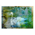 The Swan - Artist Trading Cards business cards
