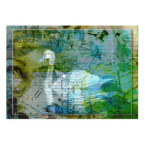 The Swan - Artist Trading Cards business cards by Guiltypleasures The Swan - Artist Trading Cards business cards