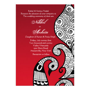 The Swan Wedding Invitation