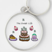 The Sweet Life Key Chains