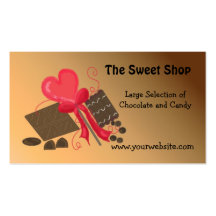 The Sweet Shop Business Card