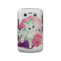 The Sweet White Angel Kitten Blackberry Bold Covers
