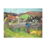 The Swineherd - Paul Gauguin Postcard