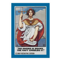 The Sword is Drawn, The Navy Upholds It posters