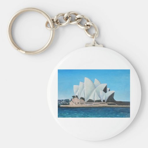 The Sydney Opera House 2 Key Chain
