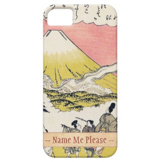 The Syllable He Passing Mount Fuji japanese art iPhone 5/5S Cover