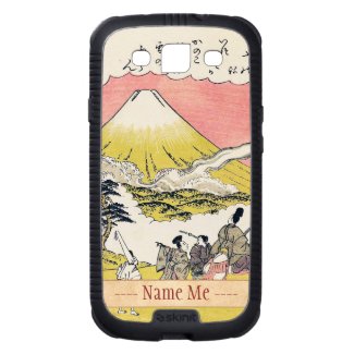 The Syllable He Passing Mount Fuji japanese art Galaxy S3 Cases