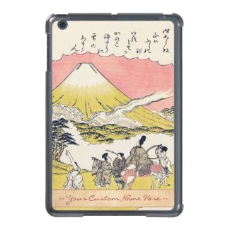 The Syllable He Passing Mount Fuji japanese art iPad Mini Case