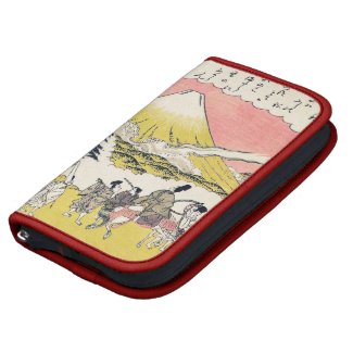 The Syllable He Passing Mount Fuji japanese art Organizer