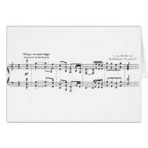 The Symphony No. 9 Greetings Card