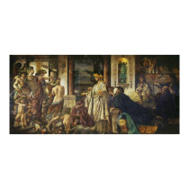 The Symposium (Second Version) by Anselm Feuerbach Poster