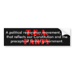 The T.E.A.Party Bumper Sticker